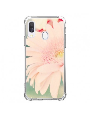 Coque Samsung Galaxy A40 Fleurs Roses magnifique - R Delean
