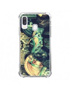 Coque Samsung Galaxy A40 Manege Enfant Carrousel Chevaux...
