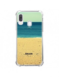 Coque Samsung Galaxy A40 Escape Mer Plage Ocean Sable...
