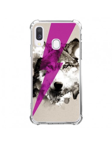 Coque Samsung Galaxy A40 Wolf Rocks - Robert Farkas