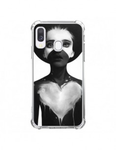 Coque Samsung Galaxy A40 Fille Coeur Hold On - Ruben Ireland