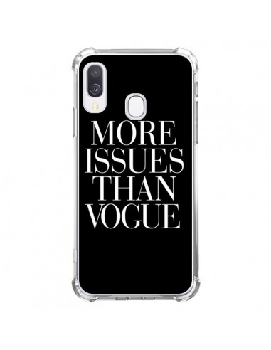 Coque Samsung Galaxy A40 More Issues Than Vogue - Rex Lambo