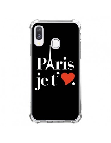 Coque Samsung Galaxy A40 Paris je t'aime - Rex Lambo