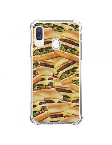 Coque Samsung Galaxy A40 Burger Hamburger Cheeseburger - Rex Lambo