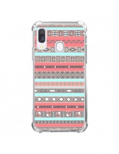 Coque Samsung Galaxy A40 Azteque Aztec Rose Pastel - Rex...