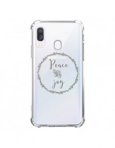 Coque Samsung Galaxy A40 Peace and Joy, Paix et Joie...