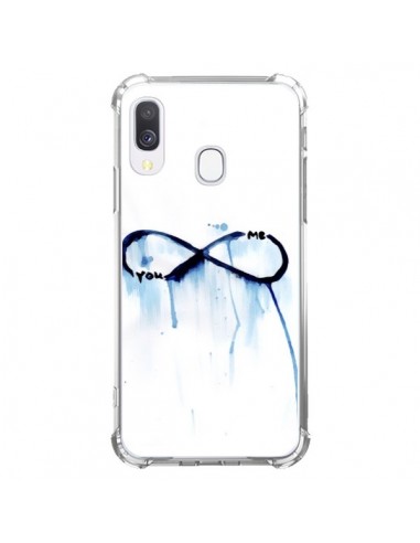 Coque Samsung Galaxy A40 Forever You and Me Love - Sara Eshak