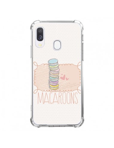 Coque Samsung Galaxy A40 Macaron Gateau - Sara Eshak