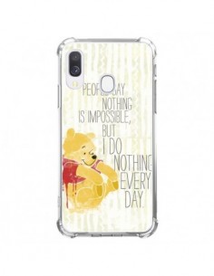 Coque Samsung Galaxy A40 Winnie I do nothing every day -...