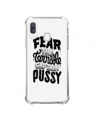 Coque Samsung Galaxy A40 Fear the terrible captain pussy - Senor Octopus