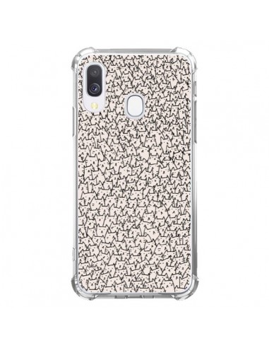 Coque Samsung Galaxy A40 A lot of cats chat - Santiago Taberna