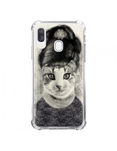 Coque Samsung Galaxy A40 Audrey Cat Chat - Tipsy Eyes
