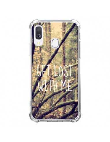 Coque Samsung Galaxy A40 Get lost with me foret - Tara Yarte