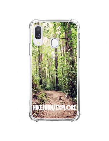 Coque Samsung Galaxy A40 Hike Run Explore Paysage Foret - Tara Yarte