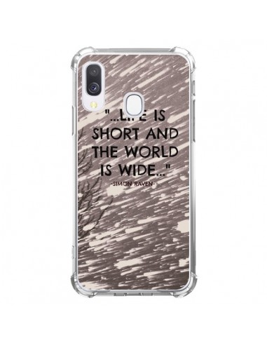 Coque Samsung Galaxy A40 Life is short Foret - Tara Yarte