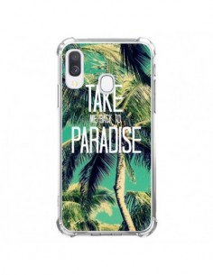 Coque Samsung Galaxy A40 Take me back to paradise USA...