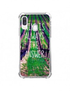Coque Samsung Galaxy A40 Wine is always the answer Vin -...