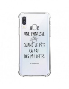 Coque Samsung Galaxy A40 Je suis une princesse quand je...