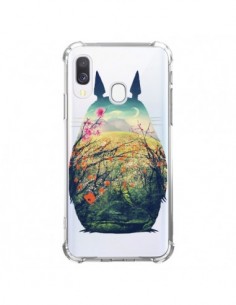 Coque Samsung Galaxy A40 Totoro Manga Comics Transparente...