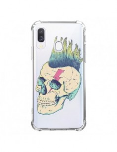 Coque Samsung Galaxy A40 Tête de Mort Crane Punk...