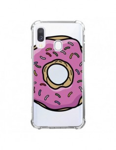 Coque Samsung Galaxy A40 Donuts Rose Transparente - Yohan B.
