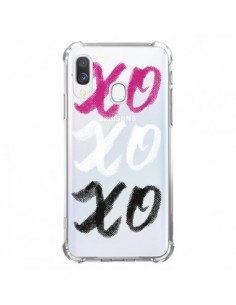 Coque Samsung Galaxy A40 XoXo Rose Blanc Noir...