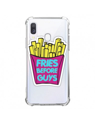 Coque Samsung Galaxy A40 Fries Before Guys Transparente - Yohan B.