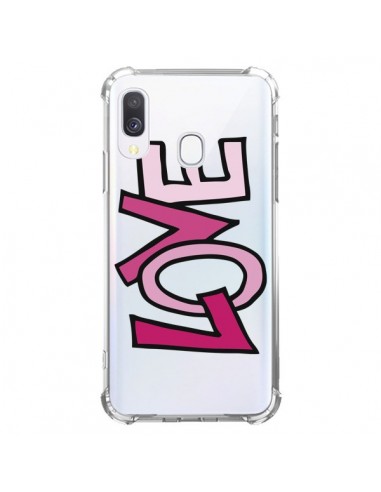 Coque Samsung Galaxy A40 Love Amour Transparente - Yohan B.