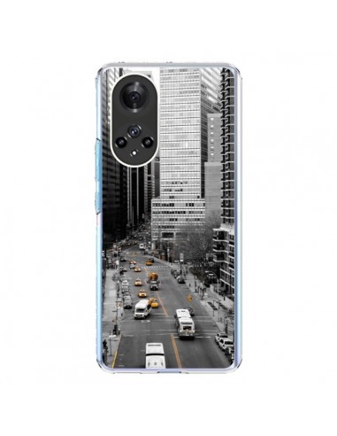 Coque Honor 50 et Huawei Nova 9 New York Noir et Blanc - Anaëlle François