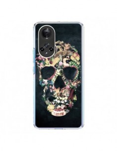 Coque Honor 50 et Huawei Nova 9 Skull Vintage Tête de...