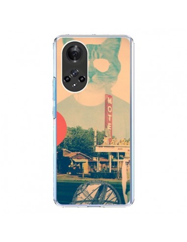 Coque Honor 50 et Huawei Nova 9 Chat Fashion The Cat - Ali Gulec