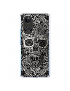 Coque Honor 50 et Huawei Nova 9 Skull Lace Tête de Mort -...