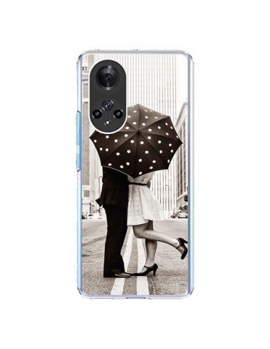 Coque Honor 50 et Huawei Nova 9 Secret under Umbrella Amour Couple Love - Asano Yamazaki