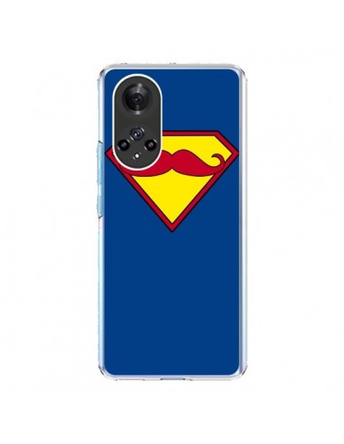 Coque Honor 50 et Huawei Nova 9 Super Moustache Movember Superman - Bertrand Carriere