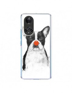 Coque Honor 50 et Huawei Nova 9 Clown Bulldog Chien Dog -...