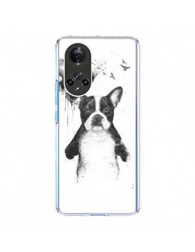 Coque Honor 50 et Huawei Nova 9 Lover Bulldog Chien Dog My Heart Goes Boom - Balazs Solti