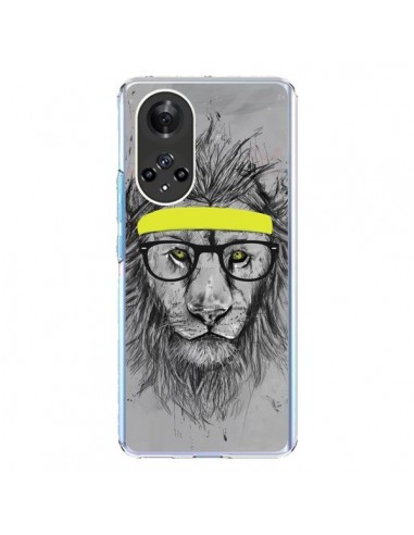 Coque Honor 50 et Huawei Nova 9 Hipster Lion - Balazs Solti