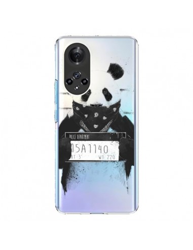 Coque Honor 50 et Huawei Nova 9 Bad Panda Transparente - Balazs Solti