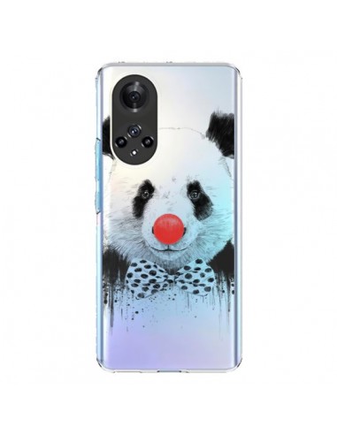 Coque Honor 50 et Huawei Nova 9 Clown Panda Transparente - Balazs Solti