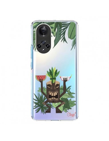 Coque Honor 50 et Huawei Nova 9 Tiki Thailande Jungle Bois Transparente - Chapo