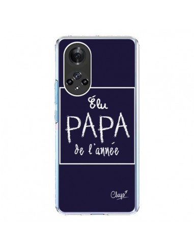 Coque Honor 50 et Huawei Nova 9 Elu Papa de l'Année Bleu Marine - Chapo