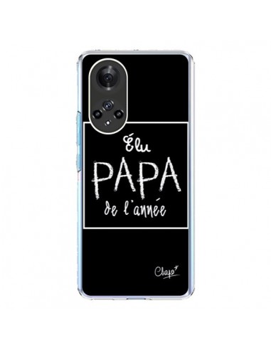 Coque Honor 50 et Huawei Nova 9 Elu Papa de l'Année Noir - Chapo