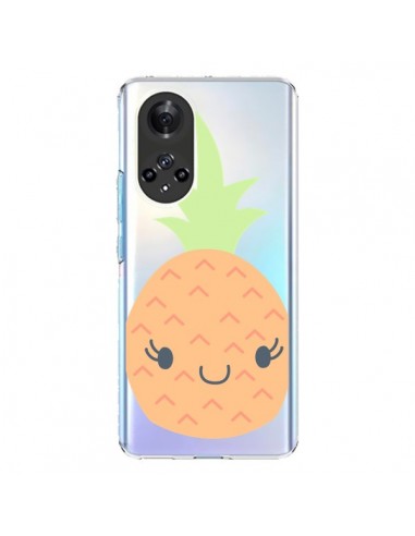 Coque Honor 50 et Huawei Nova 9 Ananas Pineapple Fruit Transparente - Claudia Ramos