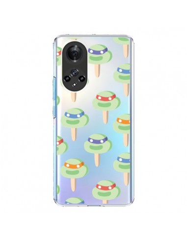 Coque Honor 50 et Huawei Nova 9 Tortues Ninja Tortle Transparente - Claudia Ramos