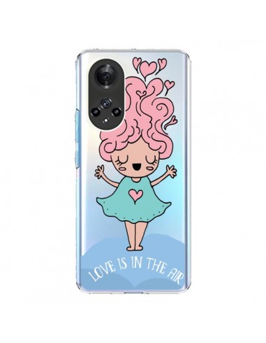 Coque Honor 50 et Huawei Nova 9 Love Is In The Air Fillette Transparente - Claudia Ramos