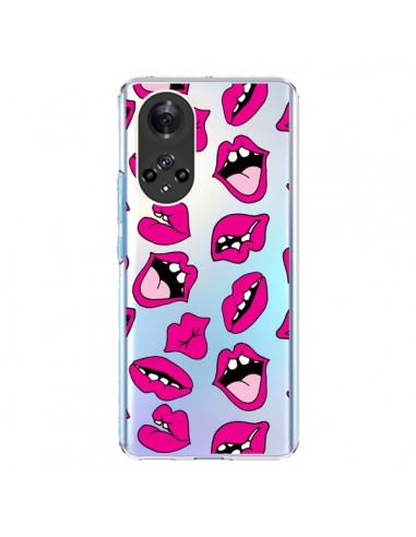 Coque Honor 50 et Huawei Nova 9 Lèvres Lips Bouche Kiss Transparente - Claudia Ramos