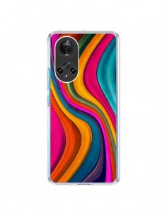 Coque Honor 50 et Huawei Nova 9 Love Color Vagues - Danny...