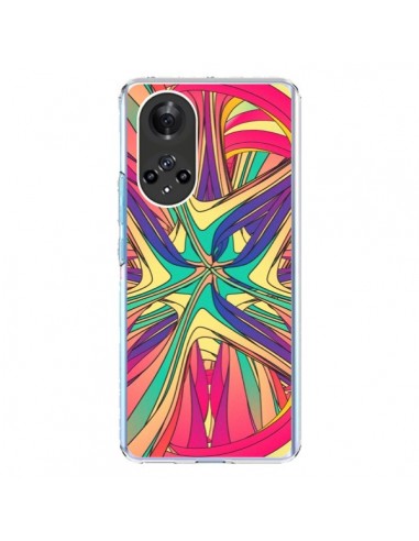 Coque Honor 50 et Huawei Nova 9 Veins Veines Azteque Vagues - Danny Ivan