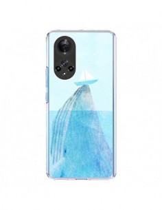 Coque Honor 50 et Huawei Nova 9 Baleine Whale Bateau Mer...
