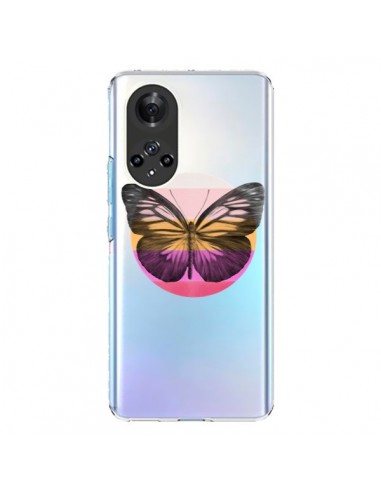 Coque Honor 50 et Huawei Nova 9 Papillon Butterfly Transparente - Eric Fan